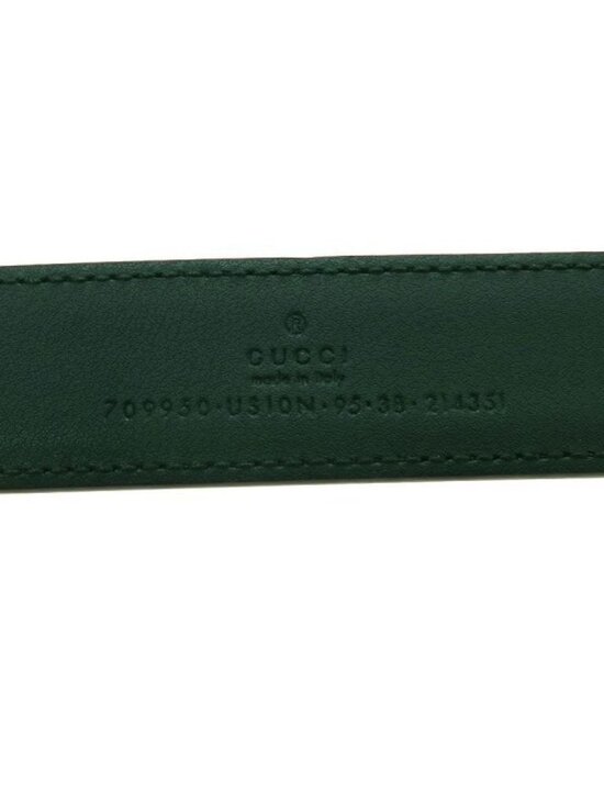 Gucci Buckle Belt Green